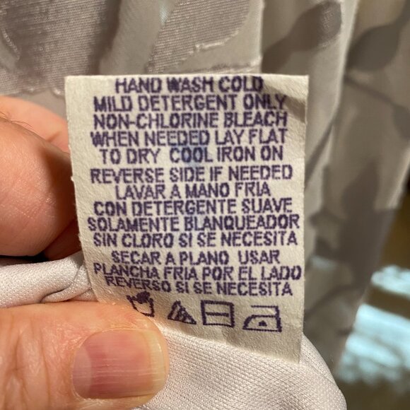 Onyx Nite Formal 2 Piece Grey Evening Gown Size 8 - Picture 12 of 13